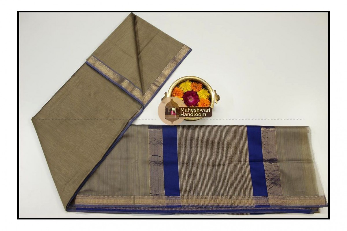 Maheshwari Tussar Gicha Pallu Saree