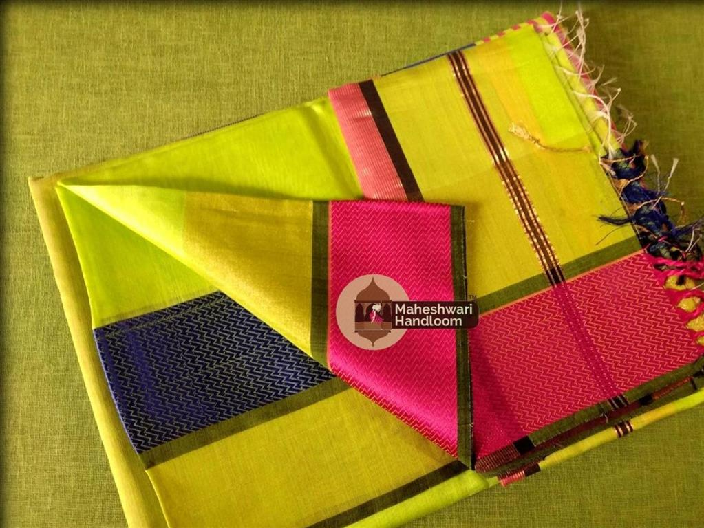 Maheshwari Jari Patta Ganga jamuna Sarees