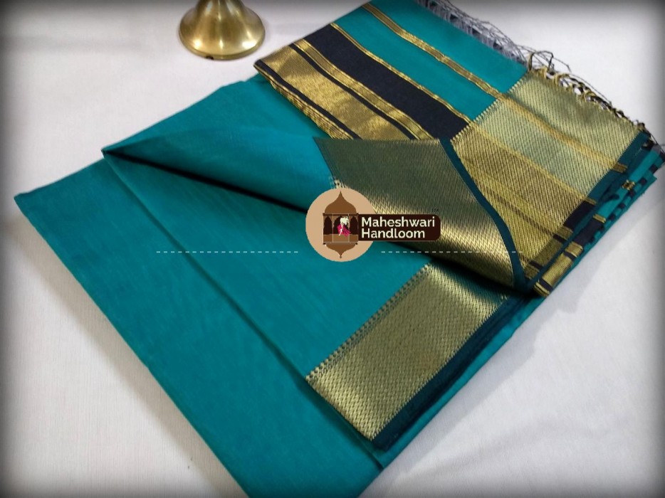 Maheshwari  Jari skirt Border saree