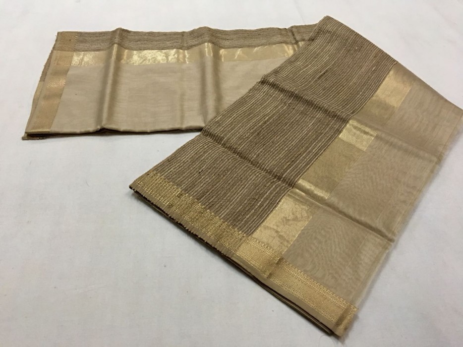 Maheshwari Tussar Gicha Pallu saree
