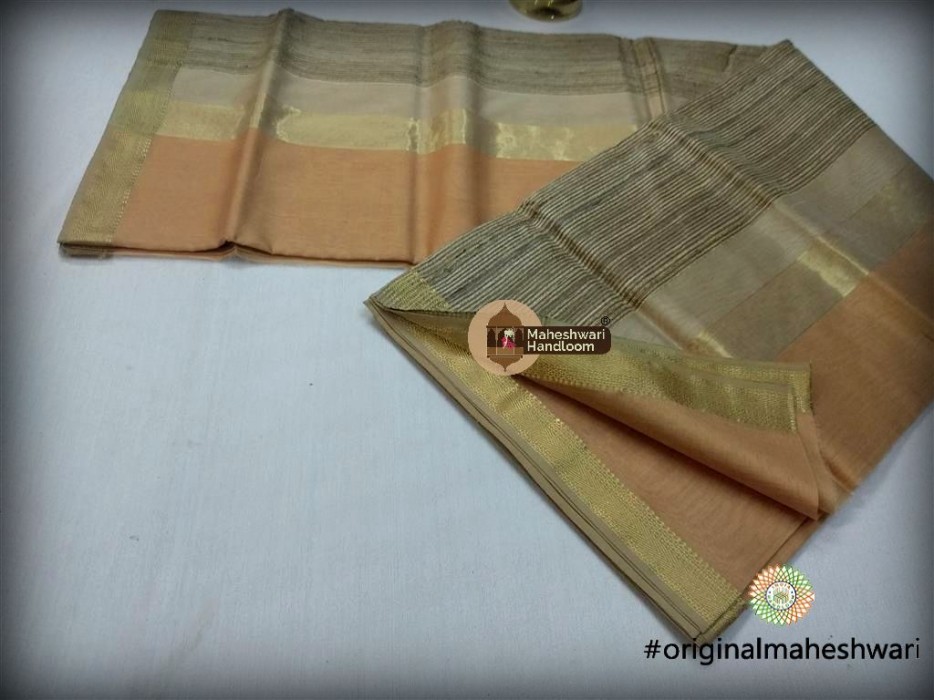 Maheshwari  Gicha Pallu Saree
