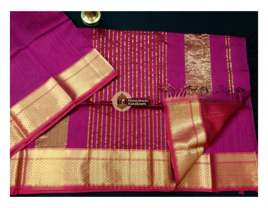 Maheshwari Rani  Jari Border Saree