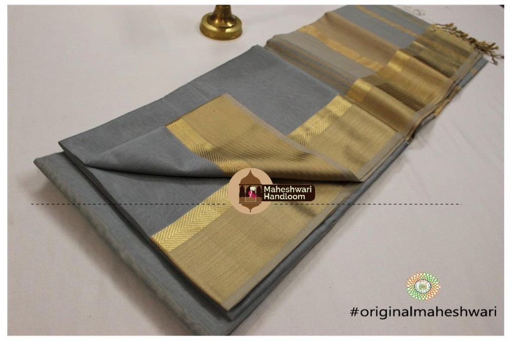 Maheshwari Jari -Resham Boreder Saree
